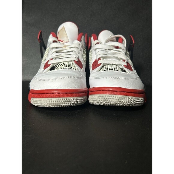 Nike Air Jordan 4 Retro OG GS Fire Red 2020 408452 160 Size 5.5Y